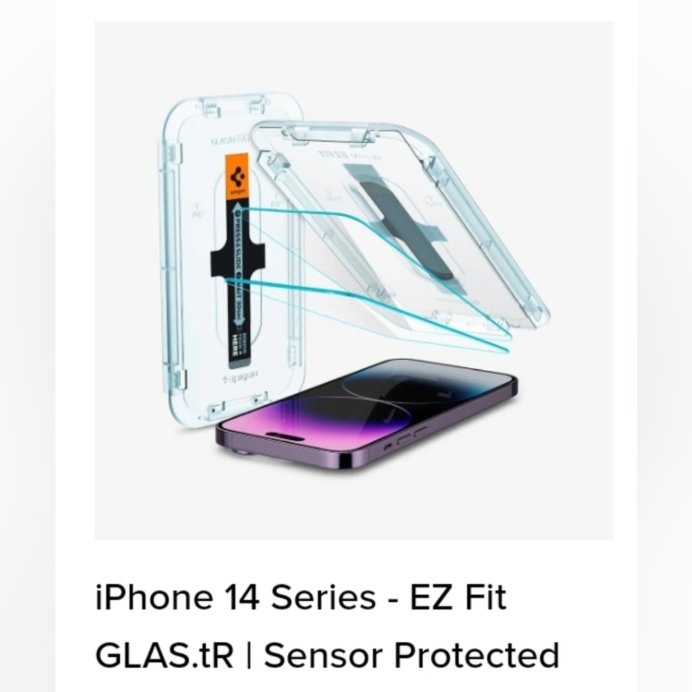Spigen Glas.tR EZ Fit IPhone Screen Protector